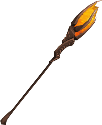 Fire Battlestaff