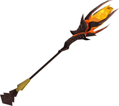 Mystic Fire Staff