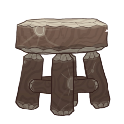 Log Cabin Stool